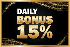 Daily Bonus 15%